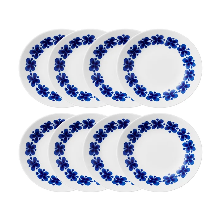 Mon Amie djup tallrik Ø20 cm 8-pack - Blå - Rörstrand