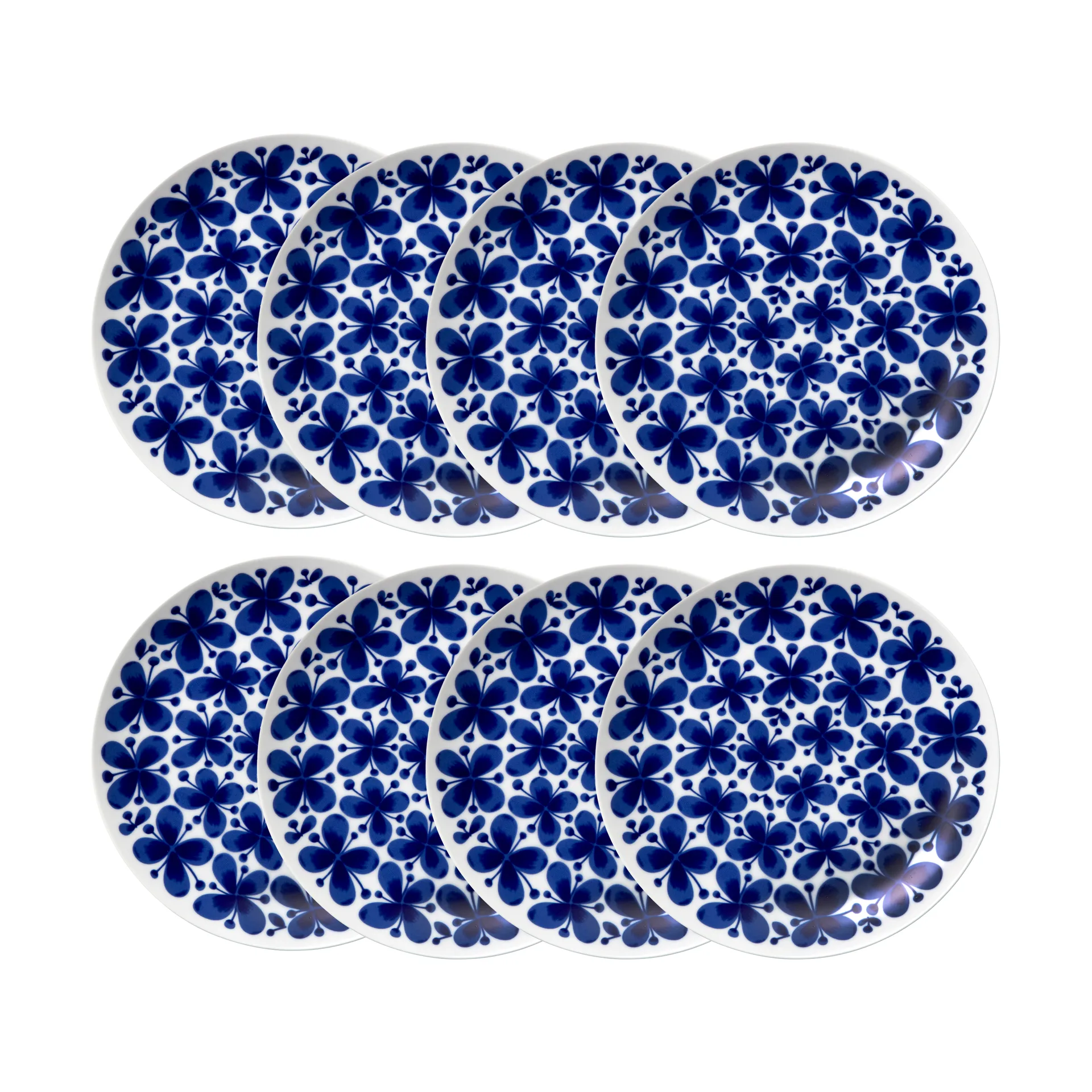Mon Amie mattallrik Ø 27 cm 8-pack - Blå Rörstrand