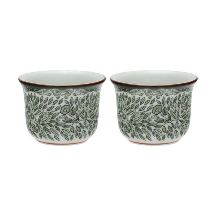 Ostindia Floris äggkopp 2-pack - Grön - Rörstrand