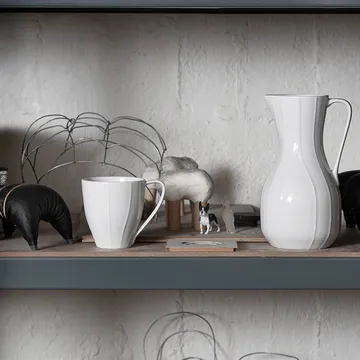 Pli Blanc kanna 1 L - Vit - Rörstrand