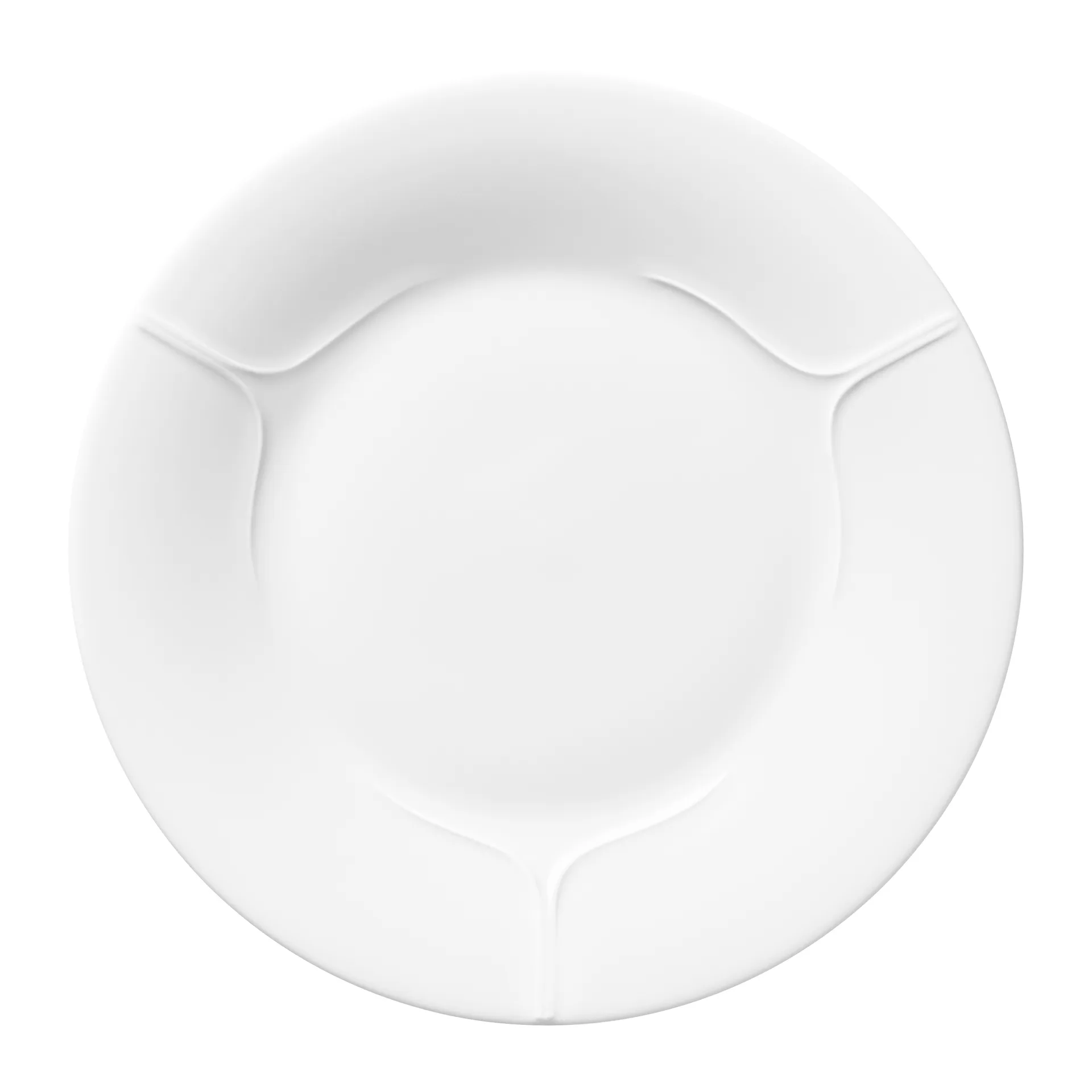 Pli Blanc tallrik 21 cm, Vit Rörstrand