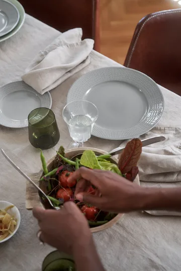 Swedish Grace djup tallrik 25 cm 6-pack Dimma(grå) - Rörstrand