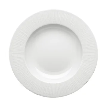 Swedish Grace djup tallrik 25 cm, 6-pack snö (vit) - Rörstrand