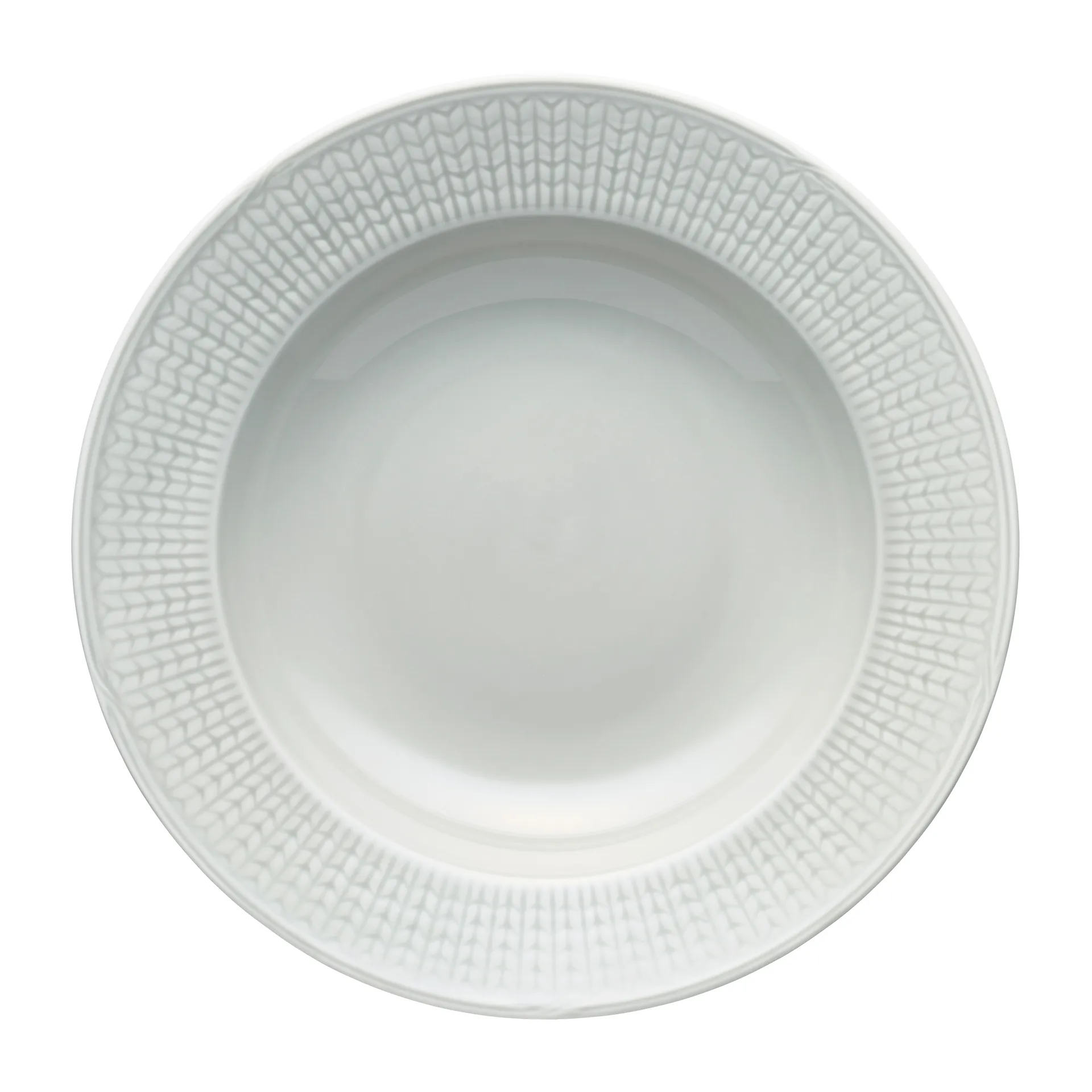 Swedish Grace djup tallrik Ø25 cm, Dimma (grå) Rörstrand