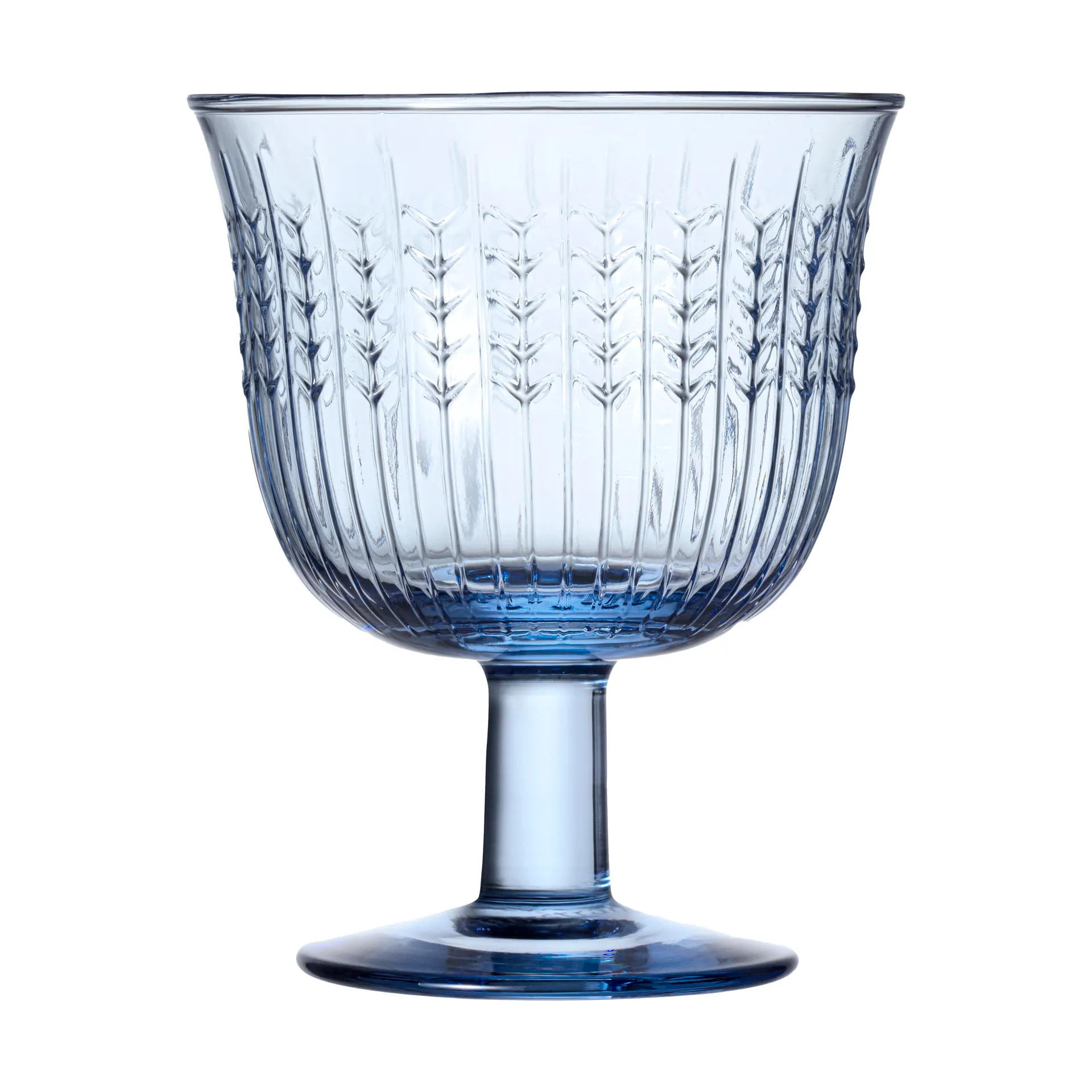 Swedish Grace dricksglas på fot 25 cl 2-pack, Blå Rörstrand