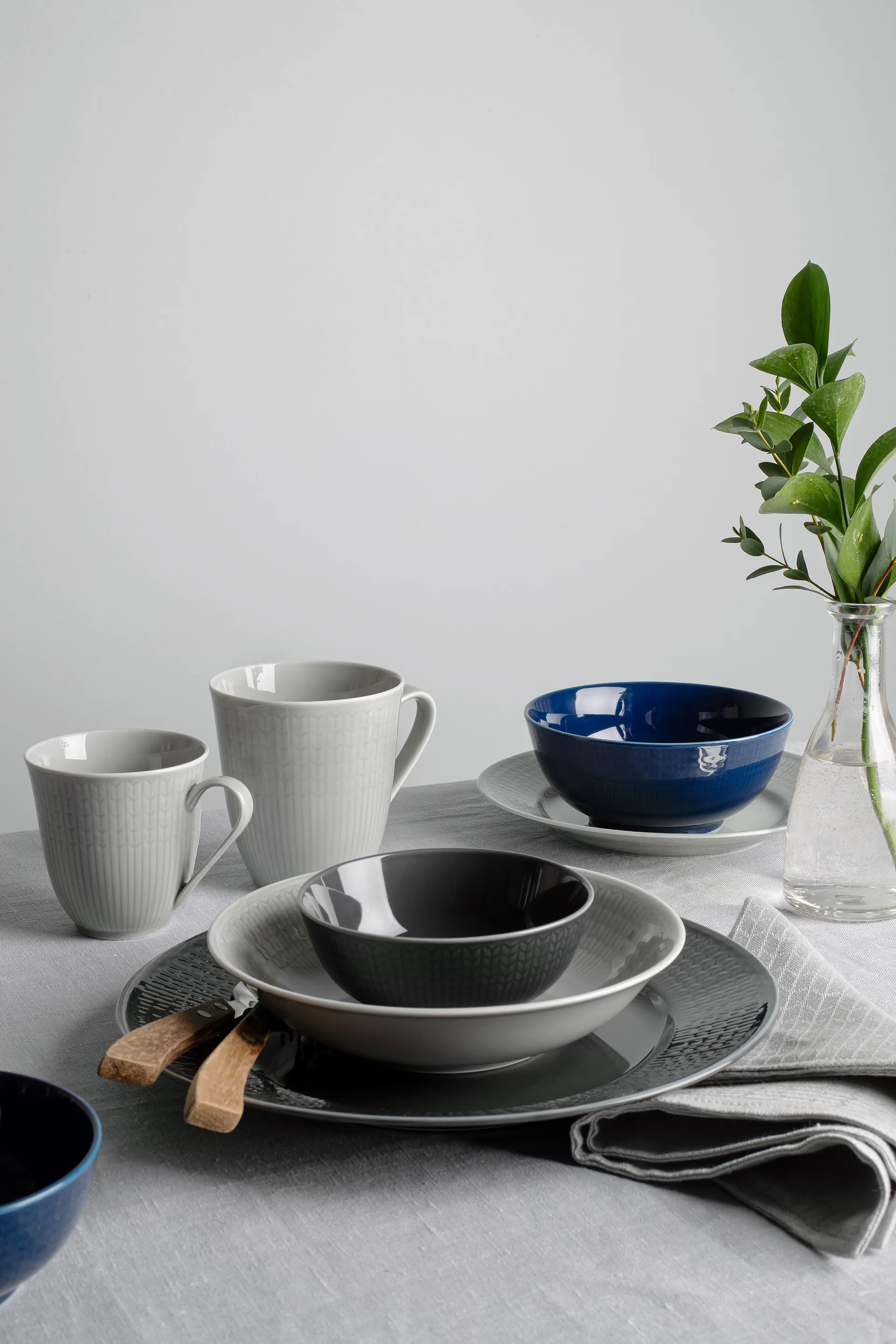 Swedish Grace mugg 50 cl, Dimma (grå) Rörstrand