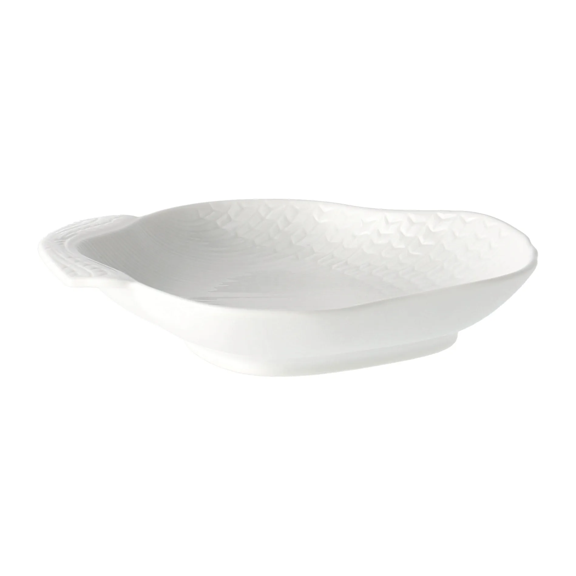 Swedish Grace snäckfat 18x16 cm, Snö (vit) Rörstrand