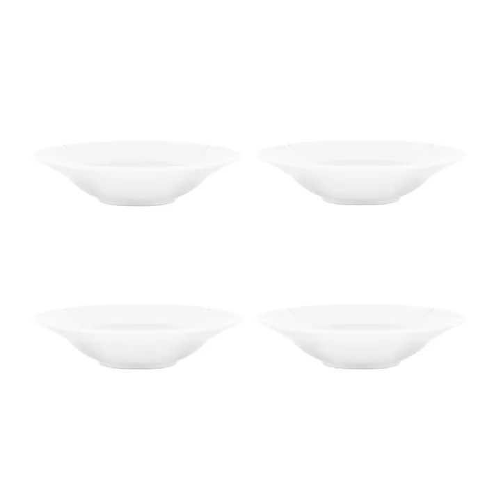 Grand Cru djup tallrik Ø25 cm 4-pack - Vit - Rosendahl