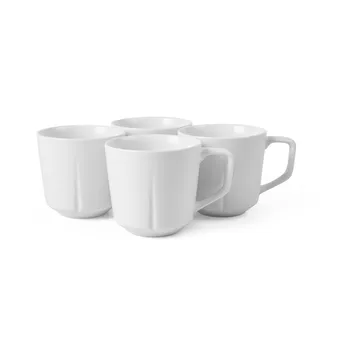 Grand Cru essentials mugg 30 cl 4-pack - Vit - Rosendahl
