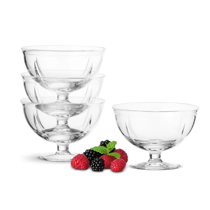 Grand Cru skål på fot 4-pack - 4-pack - Rosendahl
