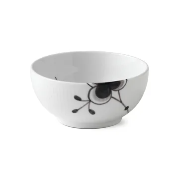 Black Fluted Mega skål - Ø 13 cm - Royal Copenhagen