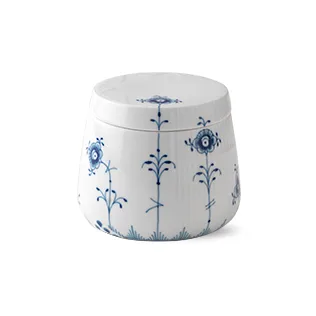 Blue Elements skål med lock, 40 cl Royal Copenhagen