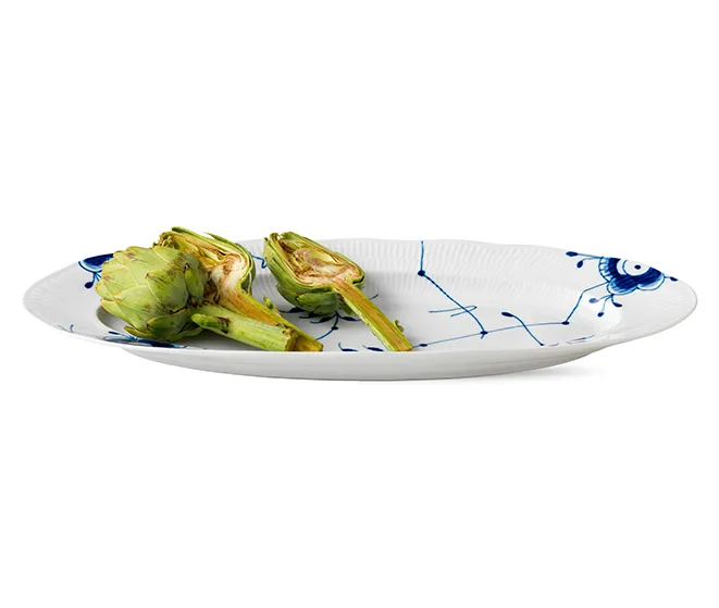 Blue Fluted Mega fiskfat, Ø 60 cm Royal Copenhagen
