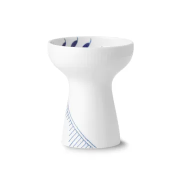 Blue Fluted Mega öppen vas - 15 cm - Royal Copenhagen