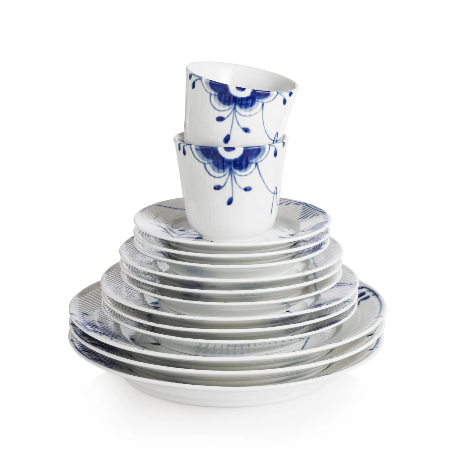 Blue Fluted Mega termomugg 2-pack, 26 cl Royal Copenhagen