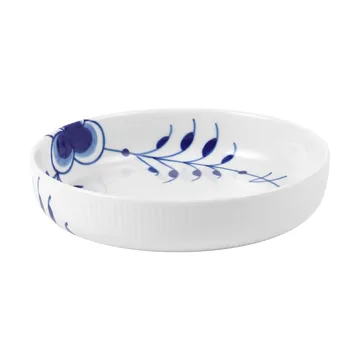 Blue Fluted Mega ugnsform Ø18,5 cm - White-blue - Royal Copenhagen