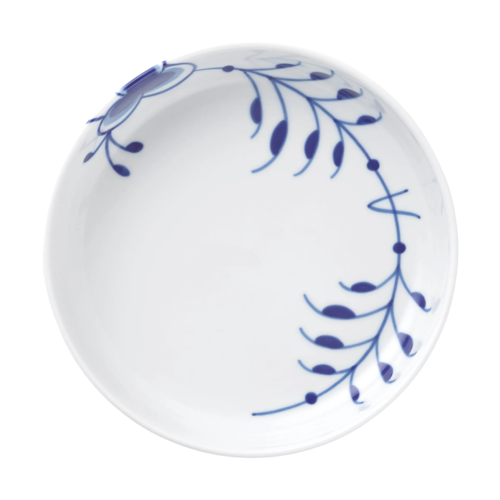 Blue Fluted Mega ugnsform Ø18,5 cm, White-blue Royal Copenhagen