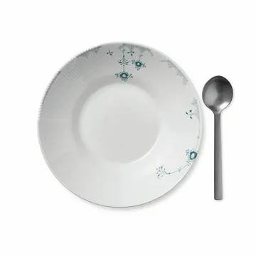 Multicoloured Elements salviagrön djup tallrik - 24,5 cm - Royal Copenhagen