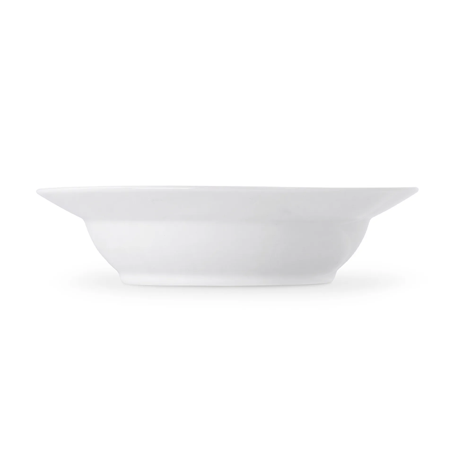 Musselmalet räfflat djup tallrik med bräm, Ø17 cm Royal Copenhagen