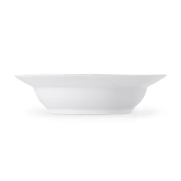 Musselmalet räfflat djup tallrik med bräm - Ø17 cm - Royal Copenhagen