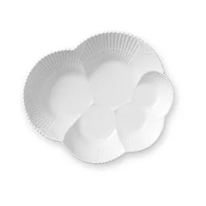 White Elements serveringsfat, Ø 19,3 cm Royal Copenhagen