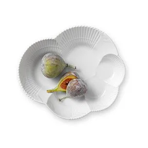 White Elements serveringsfat, Ø 19,3 cm Royal Copenhagen