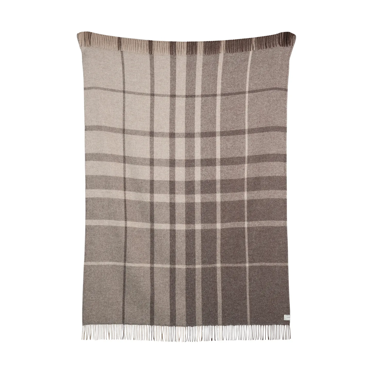 Filos pläd 145x220 cm, Grey Røros Tweed