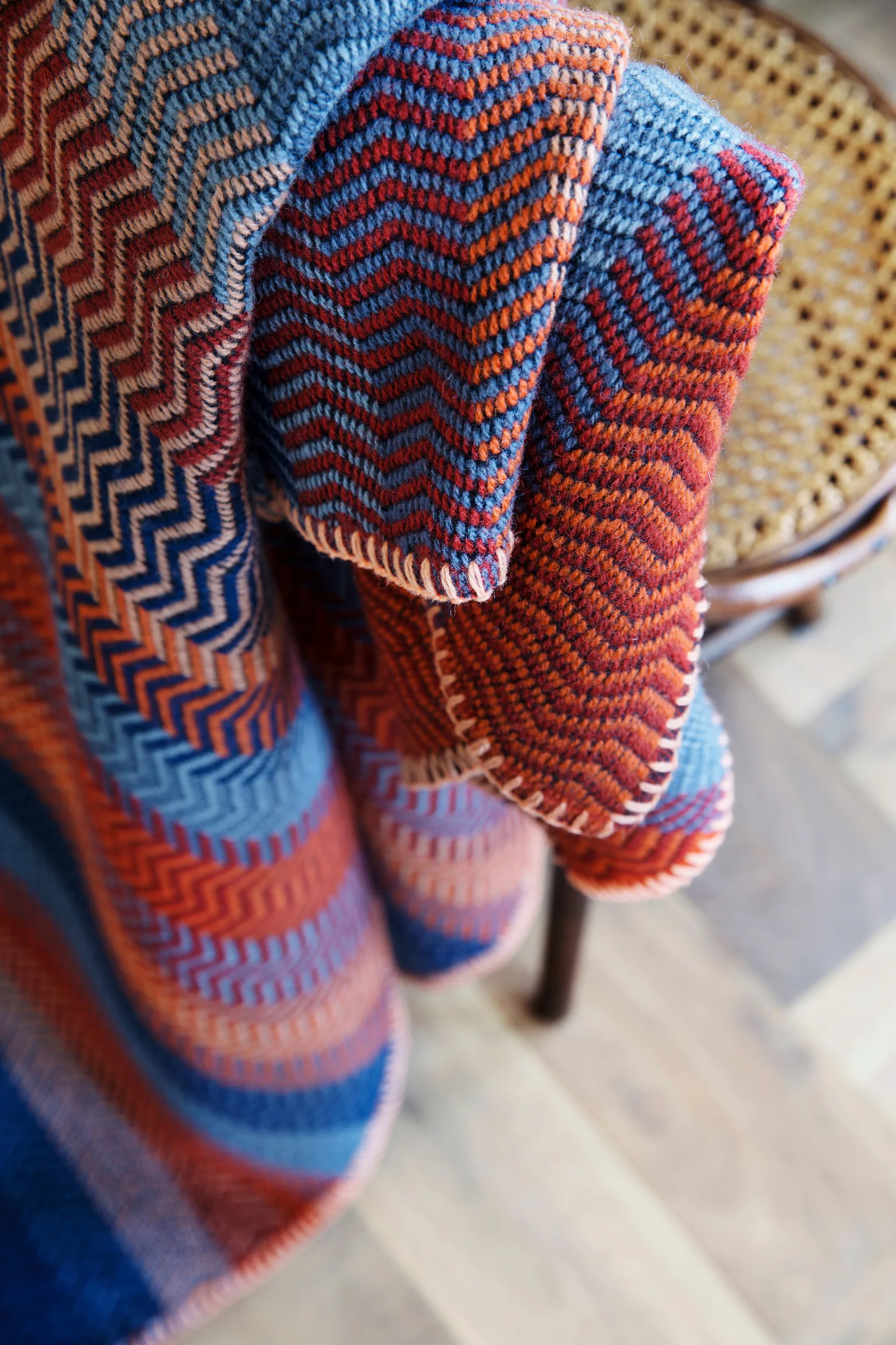 Fri filt 150x200 cm, Late fall Røros Tweed