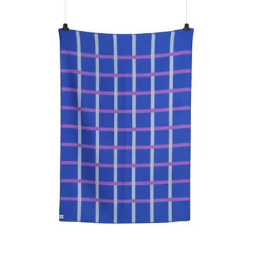 Knut filt 135x200 cm - Blue - Røros Tweed