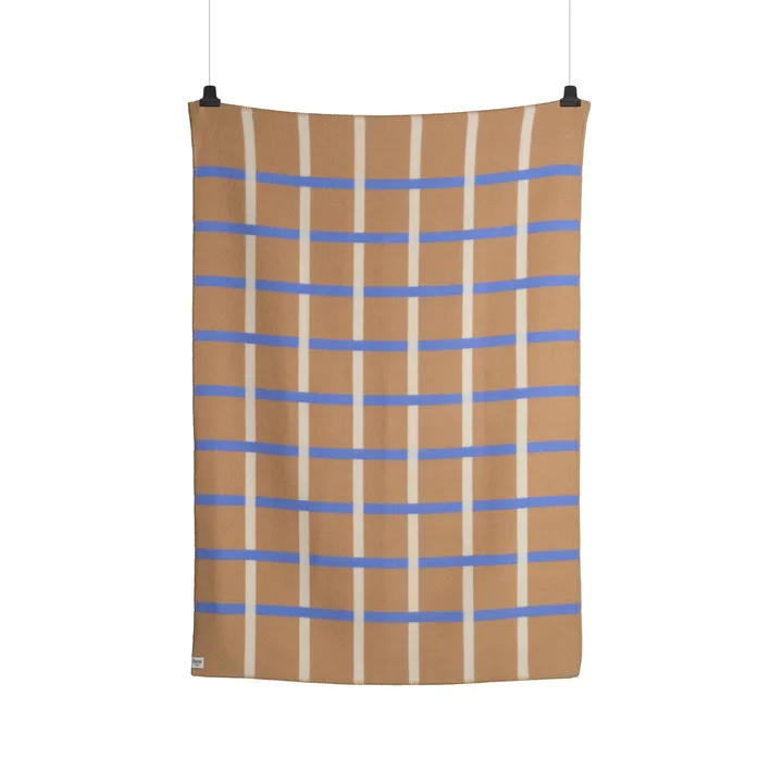 Knut filt 135x200 cm - Taupe - Røros Tweed