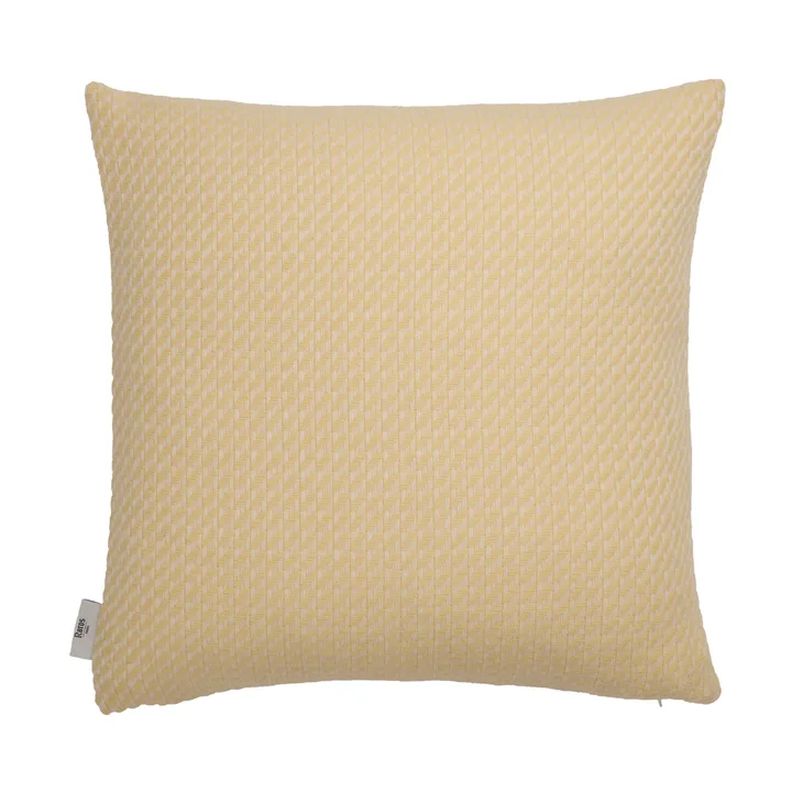 Mello kudde 50x50 cm - Lemon yellow - Røros Tweed