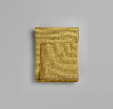 Una filt 150x200 cm - Ochre - Røros Tweed
