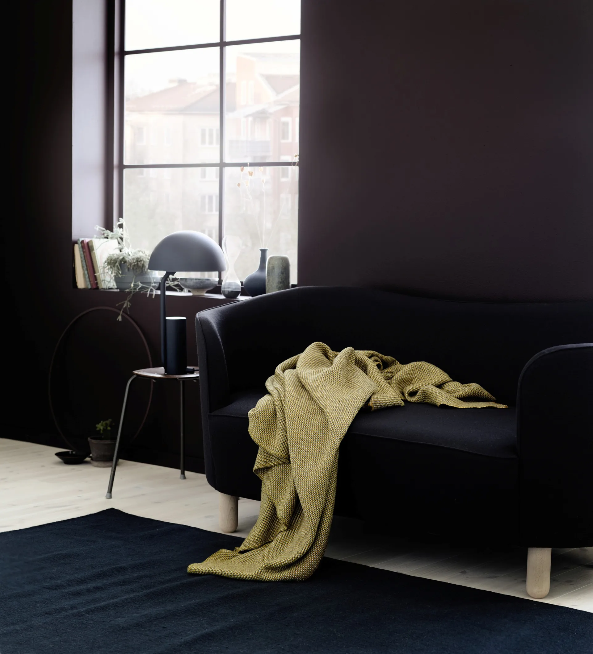 Una filt 150x200 cm, Ochre Røros Tweed