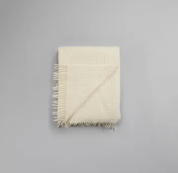 Vega pläd 150x210 cm - Natural - Røros Tweed