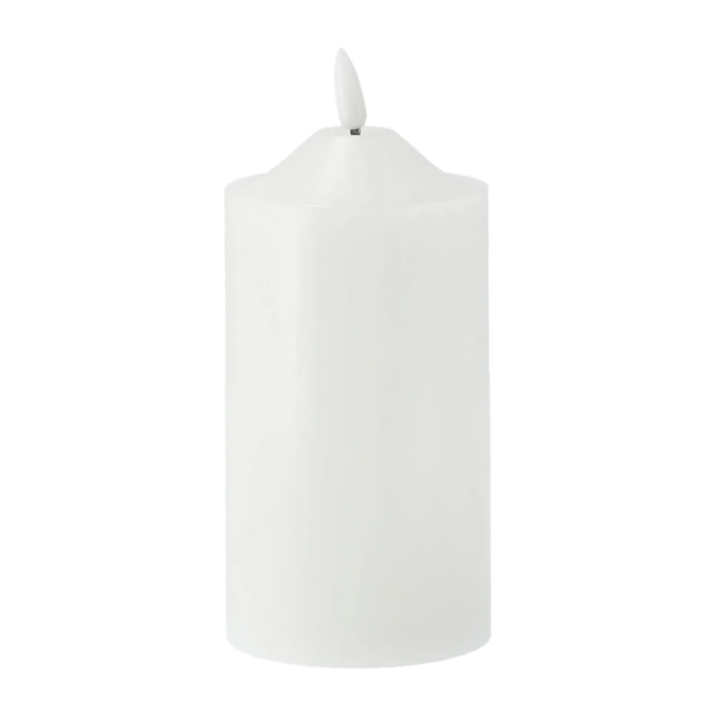 Bright blockljus LED 17 cm, Vit Scandi Essentials