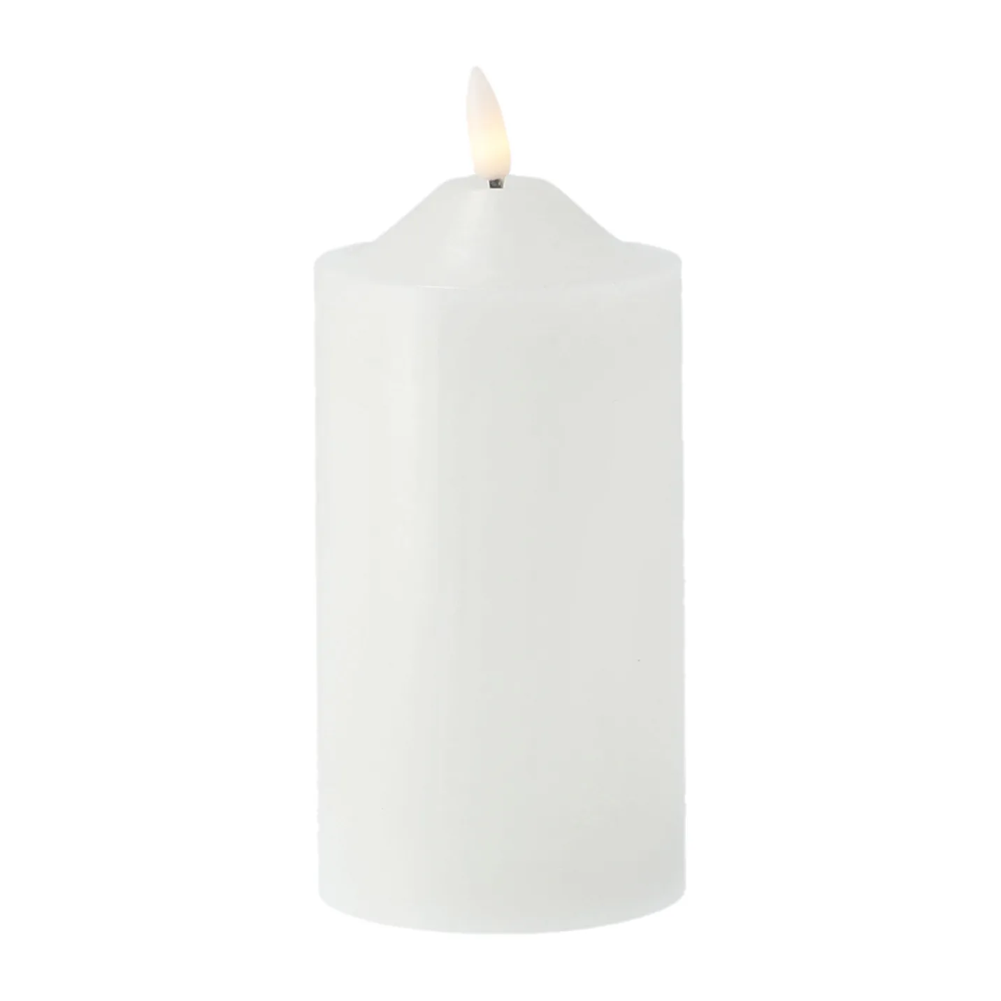 Bright blockljus LED 17 cm, Vit Scandi Essentials