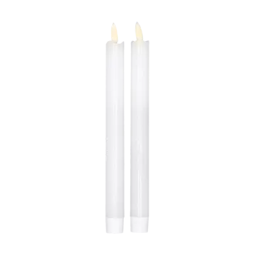 Bright LED-ljus 25 cm 2-pack - Vit - Scandi Essentials