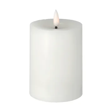 Bright Melt blockljus LED 12,5 cm - Vit - Scandi Essentials