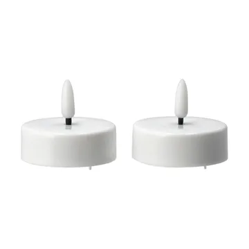 Bright värmeljus LED Ø5,8 cm 2-pack - White - Scandi Essentials