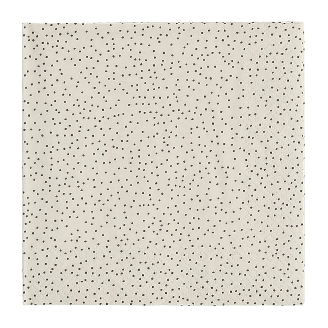 Grain servett 33x33 cm 20-pack, Sand-black Scandi Essentials