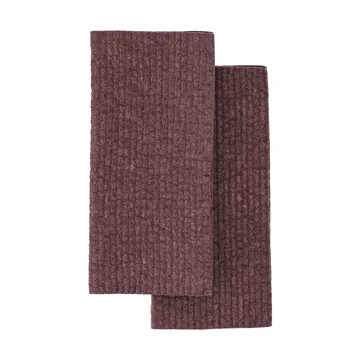 Rinse disktrasa - Burgundy, 2-pack - Scandi Essentials