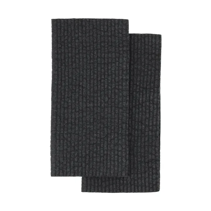 Rinse disktrasa - Svart, 2-pack - Scandi Essentials