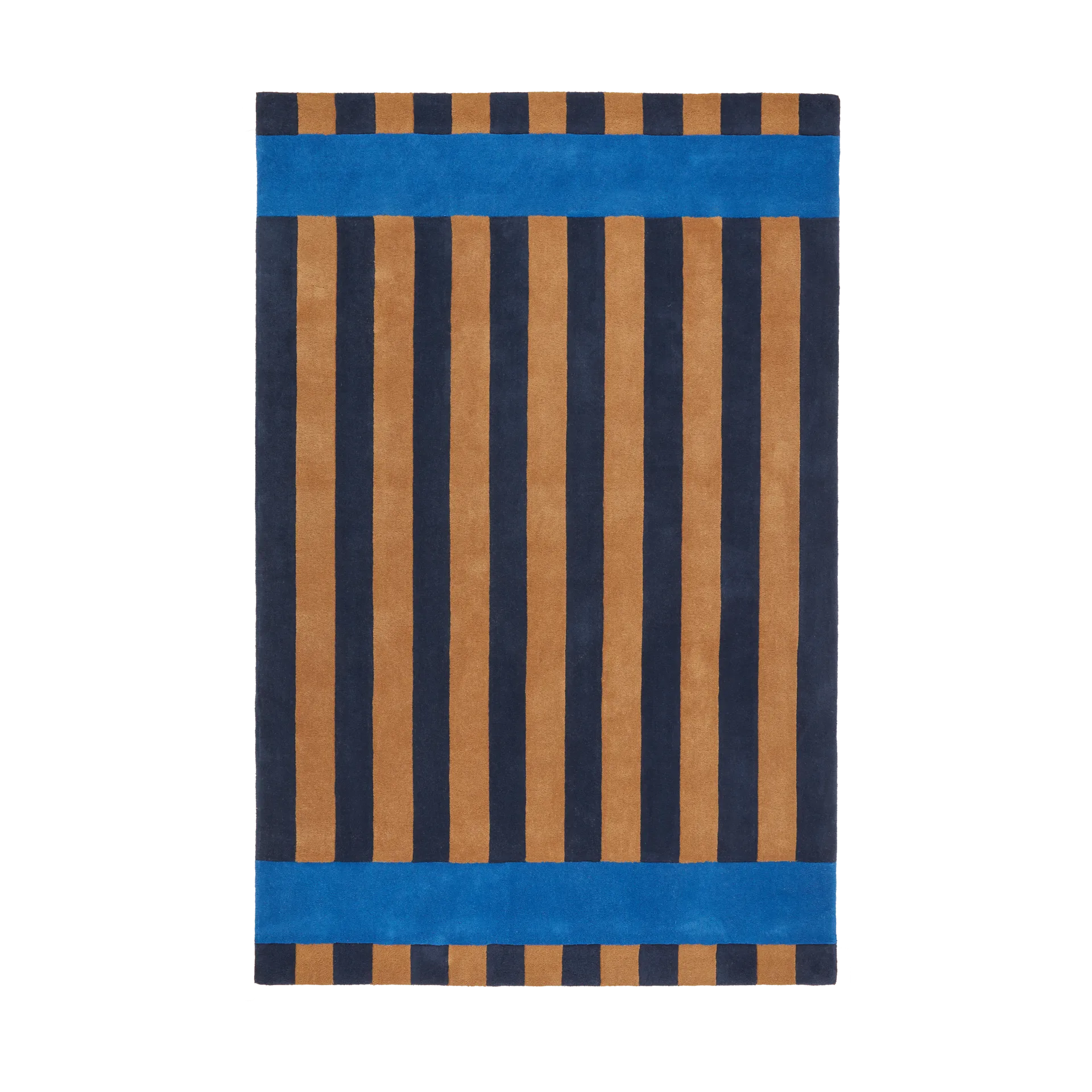 Aisles ullmatta, Blå, 170x240 cm Scandi Living