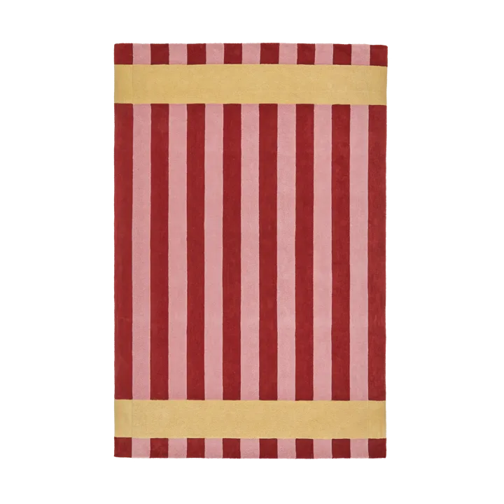 Aisles ullmatta - Röd, 170x240 cm - Scandi Living