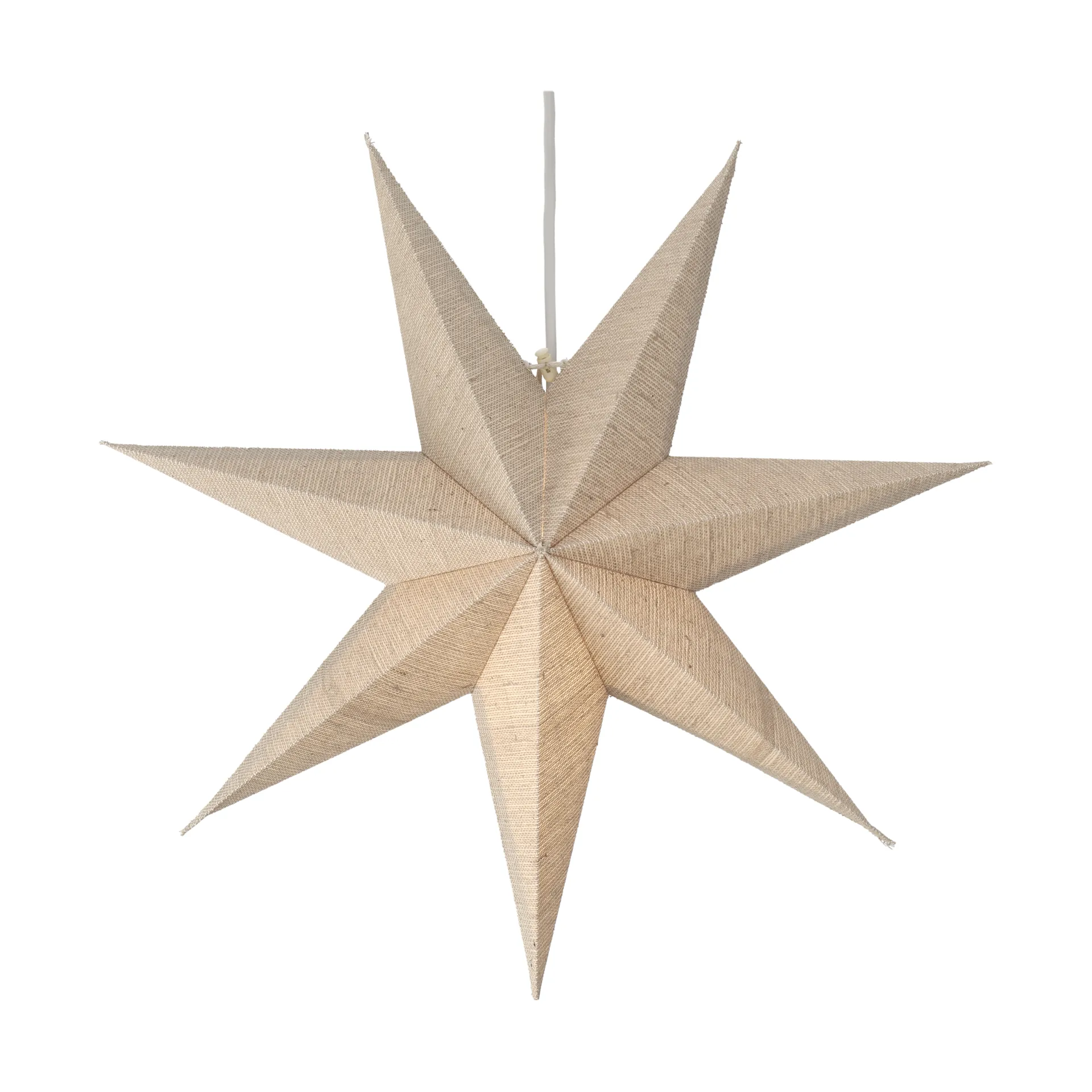 Bare adventsstjärna natur, 45 cm Scandi Living