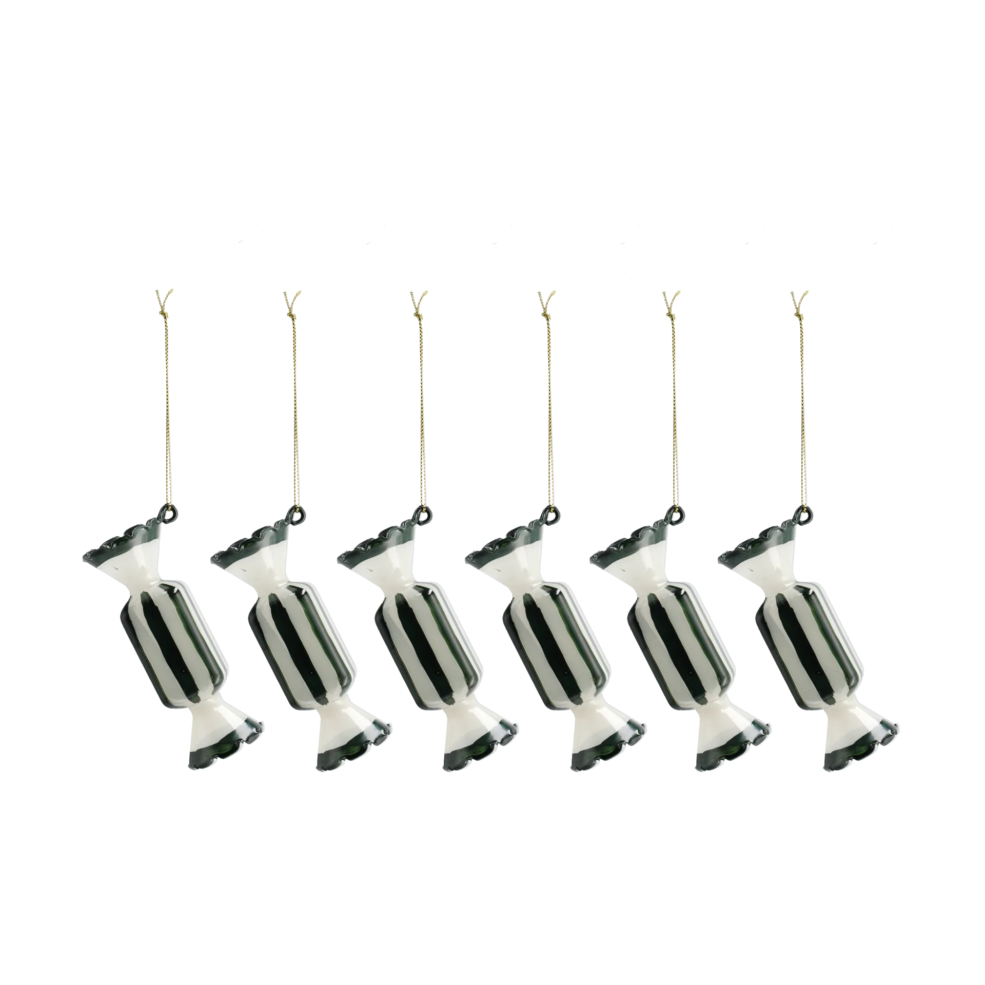 Bonbons julgranskula 6-pack, Grön Scandi Living
