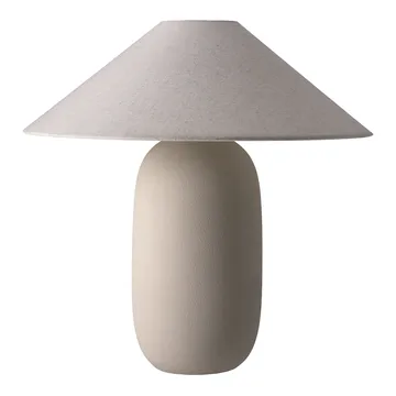 Boulder bordslampa 48 cm beige-nature - Scandi Living