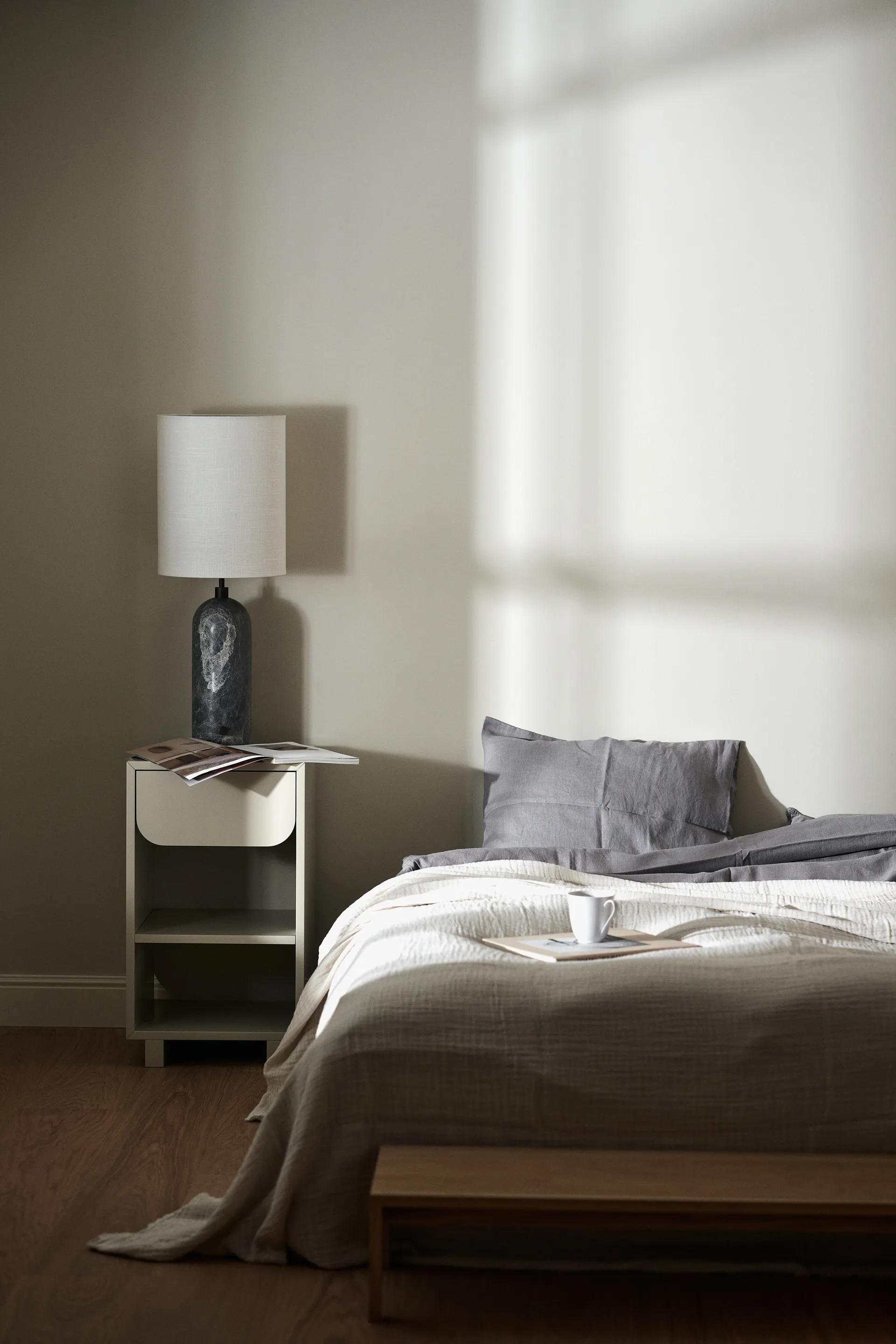 Breeze överkast 160x260cm, Off white Scandi Living