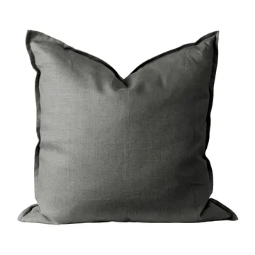 Calm kuddfodral linne 50x50 cm - Charcoal - Scandi Living