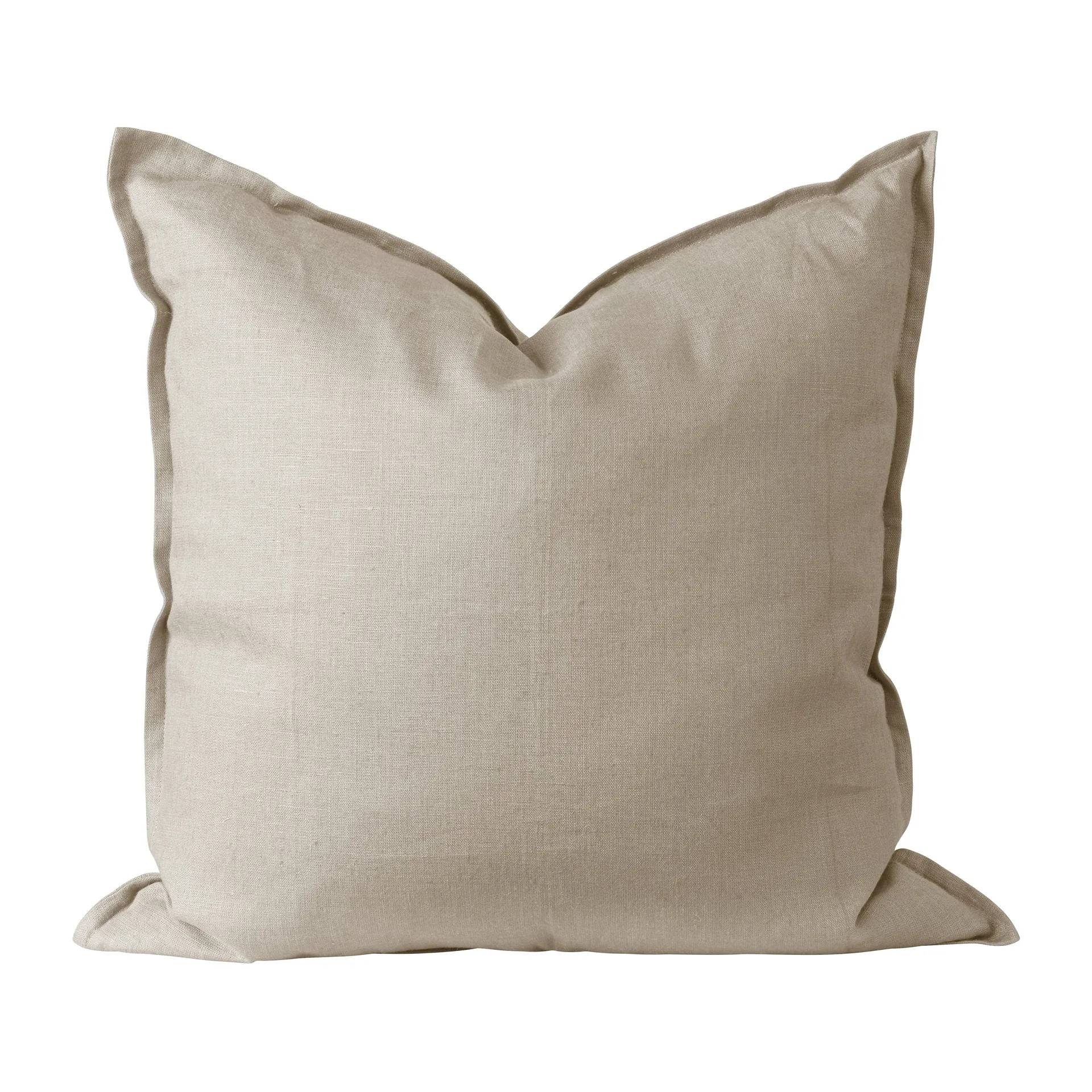 Calm kuddfodral linne 50x50 cm, Sand Scandi Living
